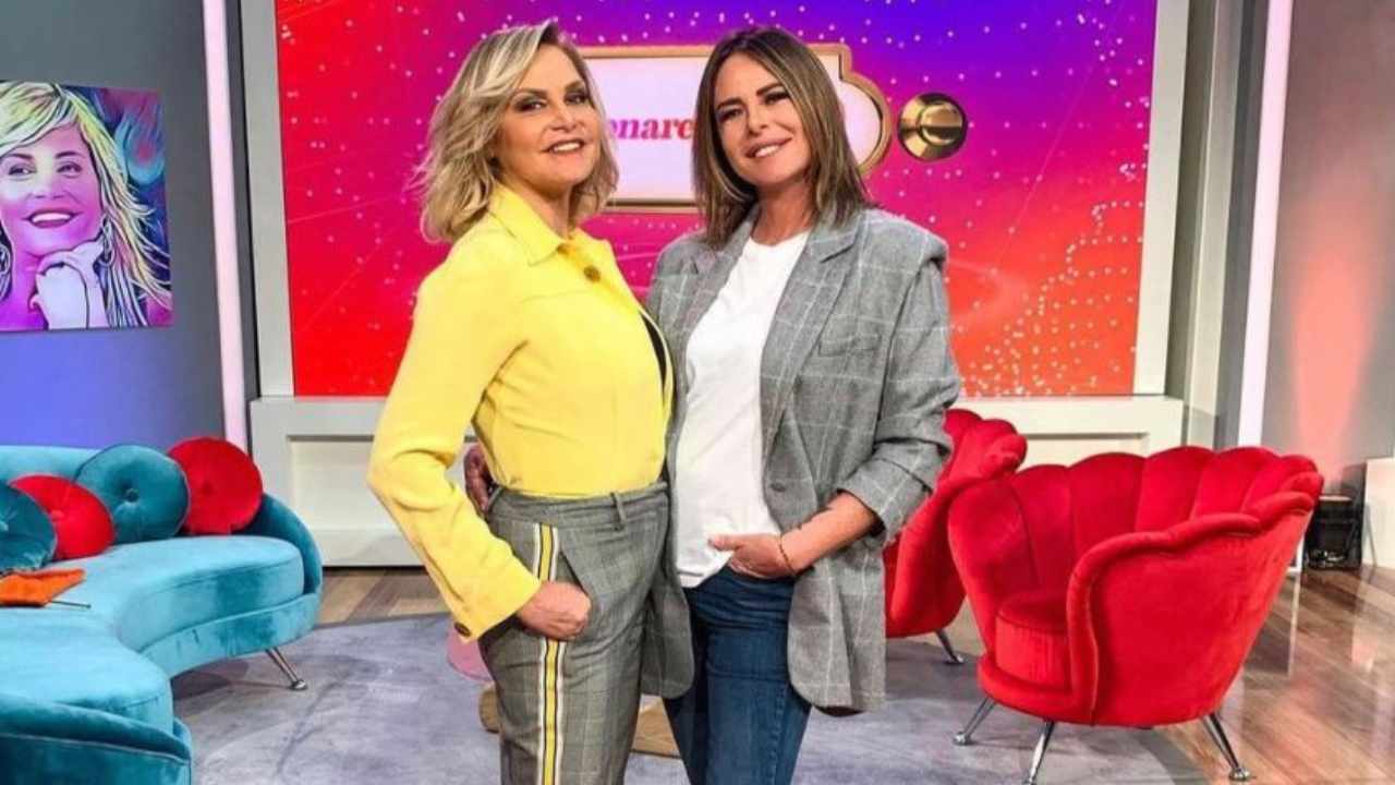 Simona Ventura e Paola Perego