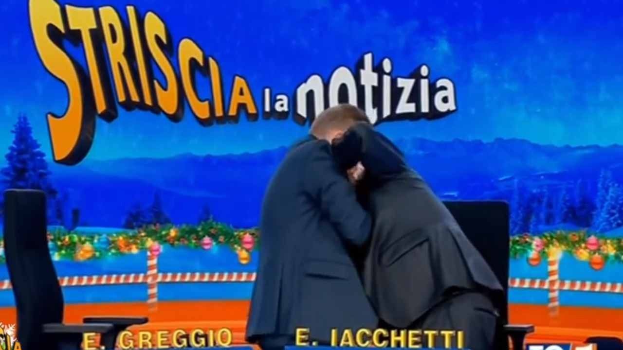 enzo iacchetti piacchiato ezio greggio striscia la notizia