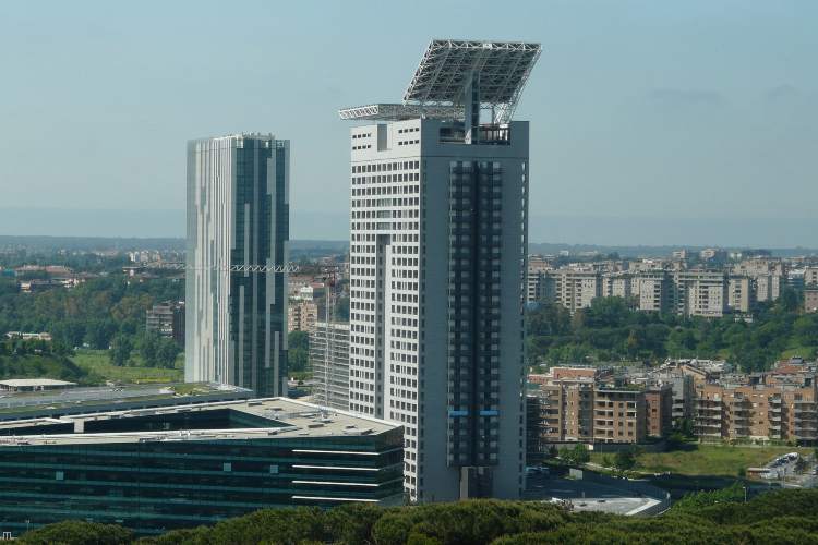 eurosky grattacielo casa totti villa