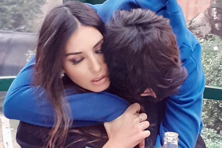 elisabetta gregoraci figlio padre tumore