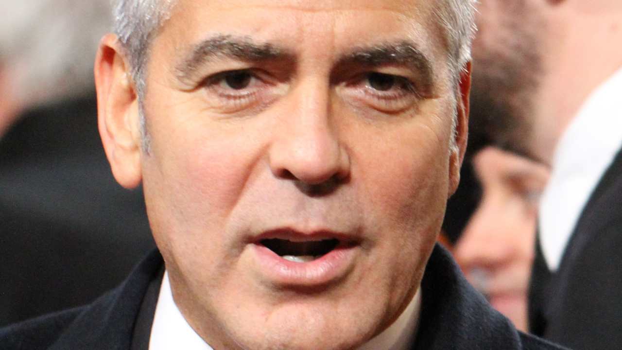 george clooney figlio malato asma