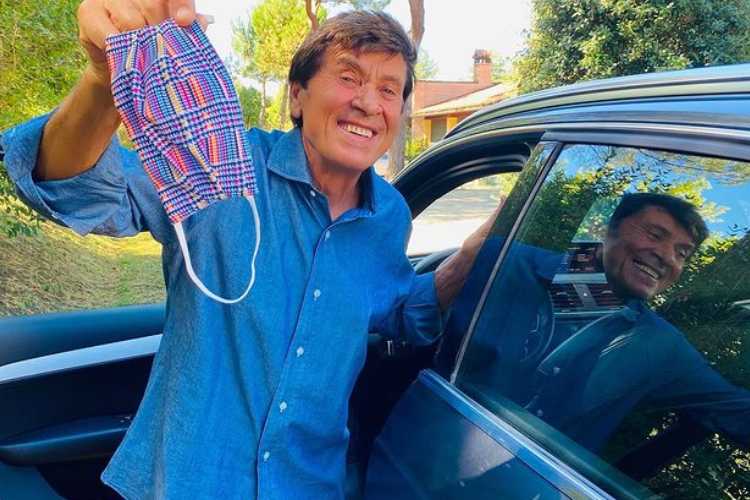 gianni morandi auto mercedes macchina