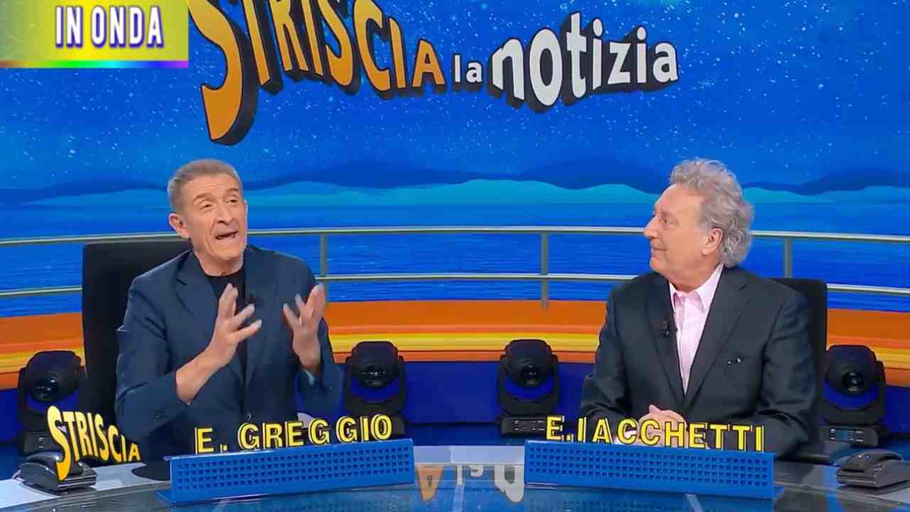 striscia la notizia ezio greggio iacchetti