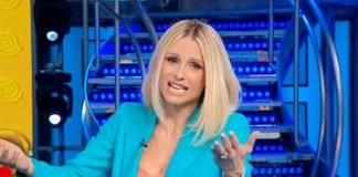 Michelle Hunziker striscia la notizia gerry scotti