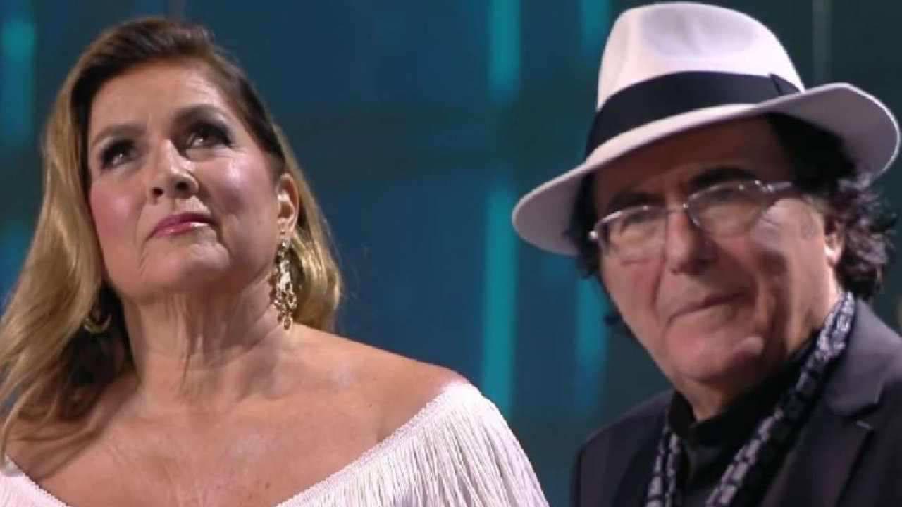 Albano e Romina e il gesto che lascia di stucco