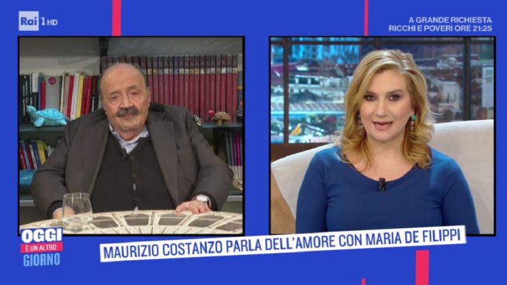 Maurizio Costanzo e Serena borton 