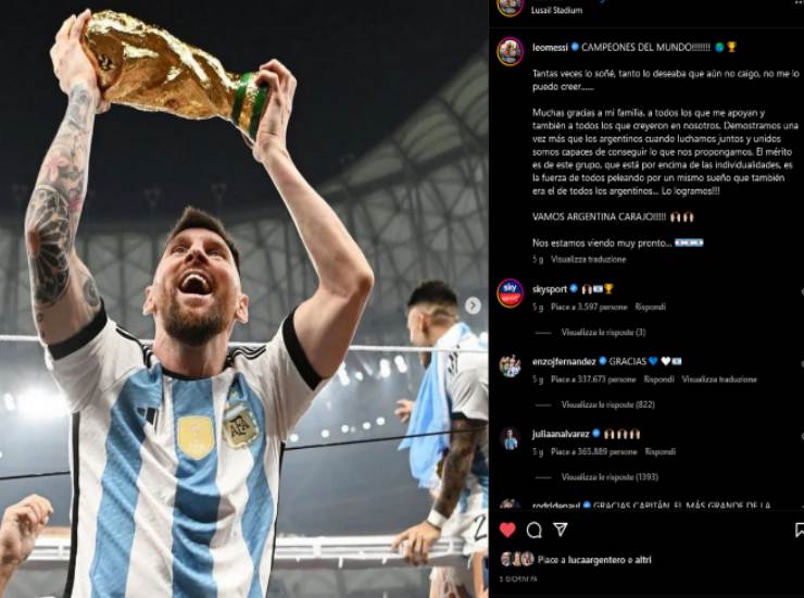 Ennesimo record di Leo Messi 