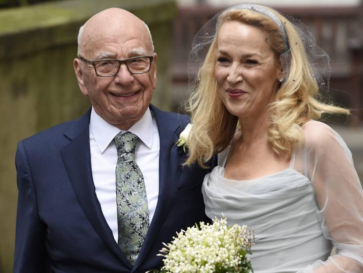 Ruper Murdoch e Ann-Lesley Smith