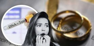 matrimonio distrutto test DNA