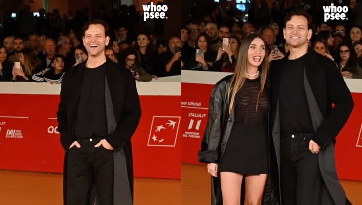 alessandro borghi e irene forti sul red carpet