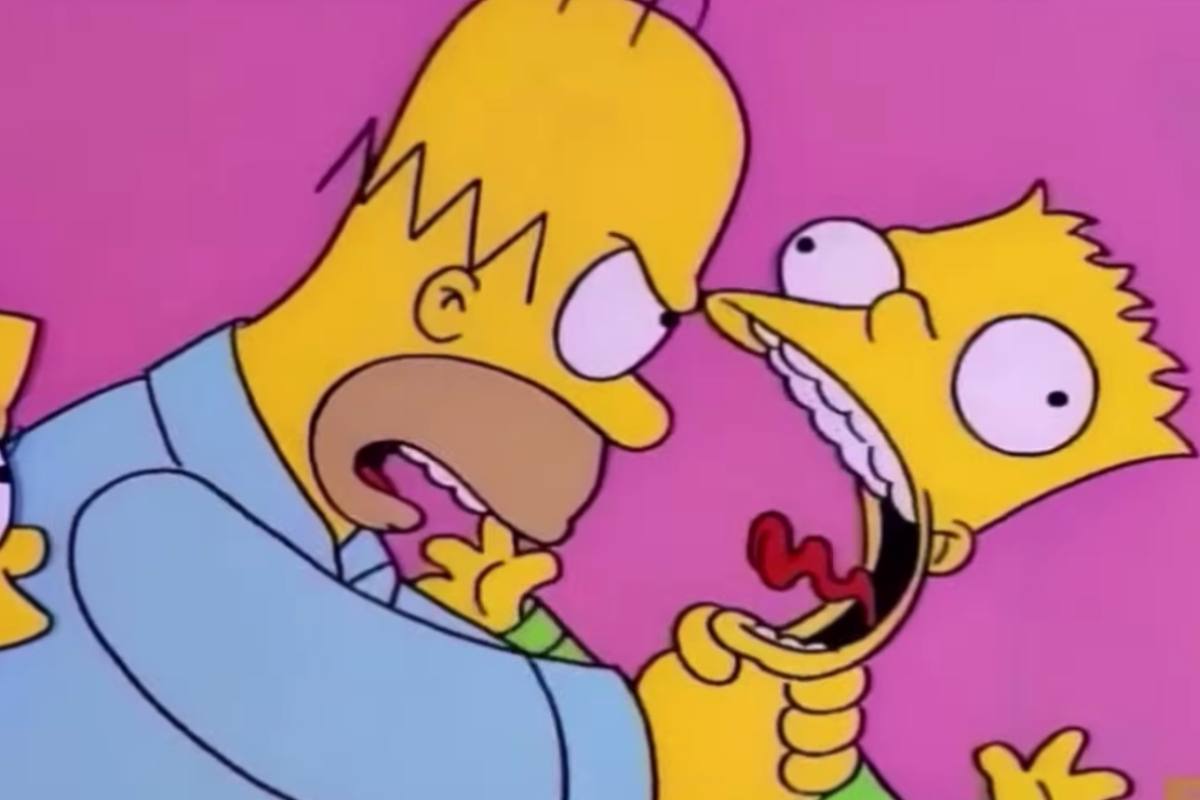 homer non strangolerà più bart