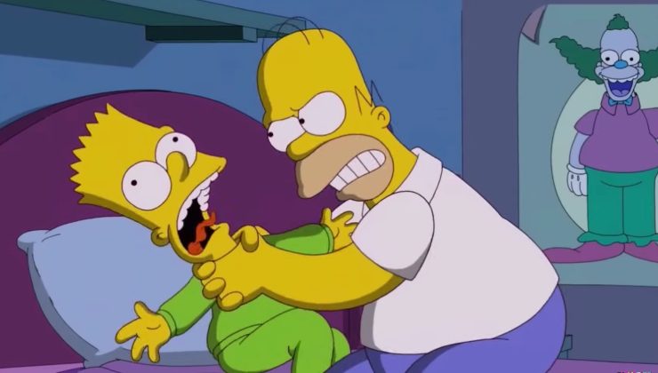 homer non verrà più mostrato mentre strangola bart