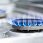 gas aperto in cucina
