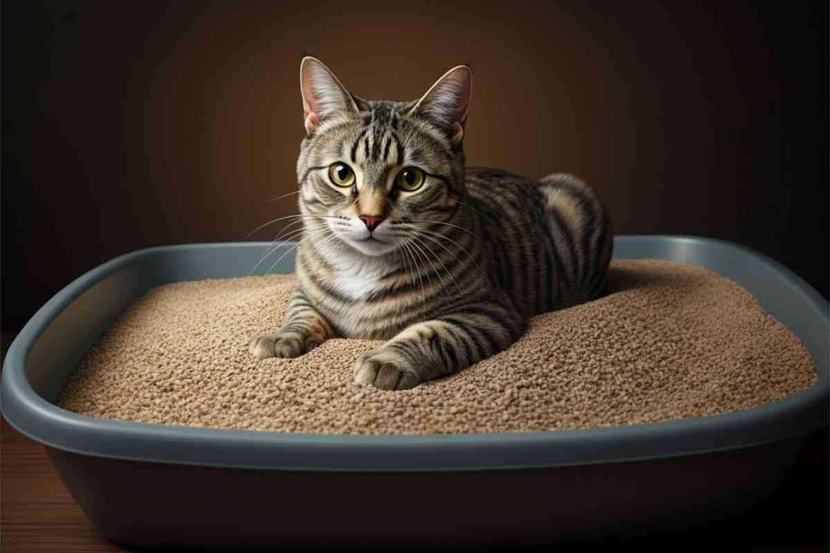 Sabbia lettiera gatto contro cattivi odori