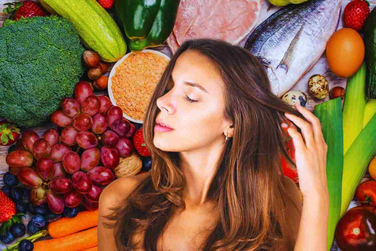 cibi per la salute di pelle e capelli