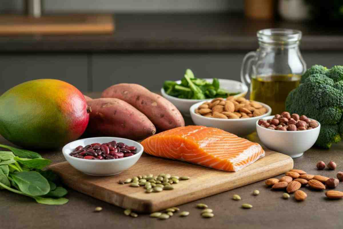 cibi per la produzione di cheratina