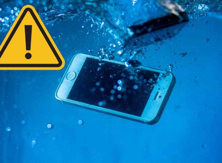 smartphone cosa fare se cade acqua