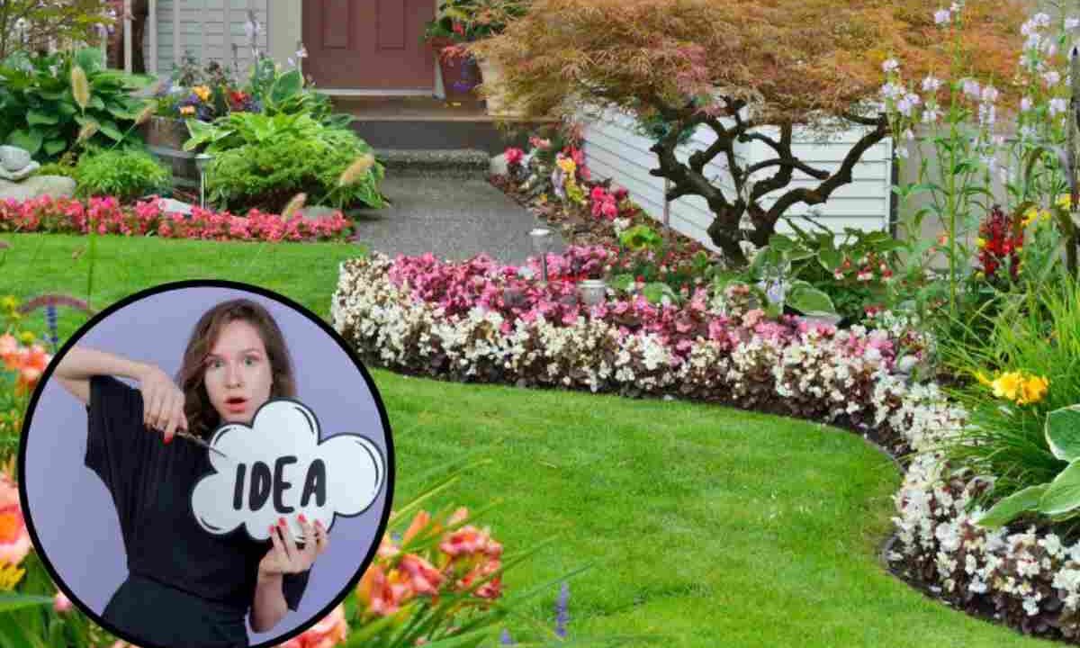 Giardino di casa, idea