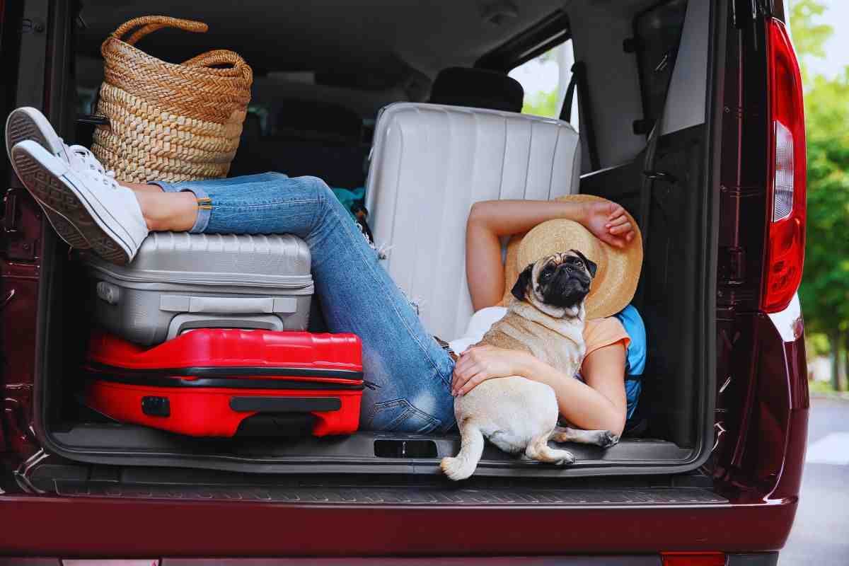 bagagliaio della macchina: cosa non si può trasportare