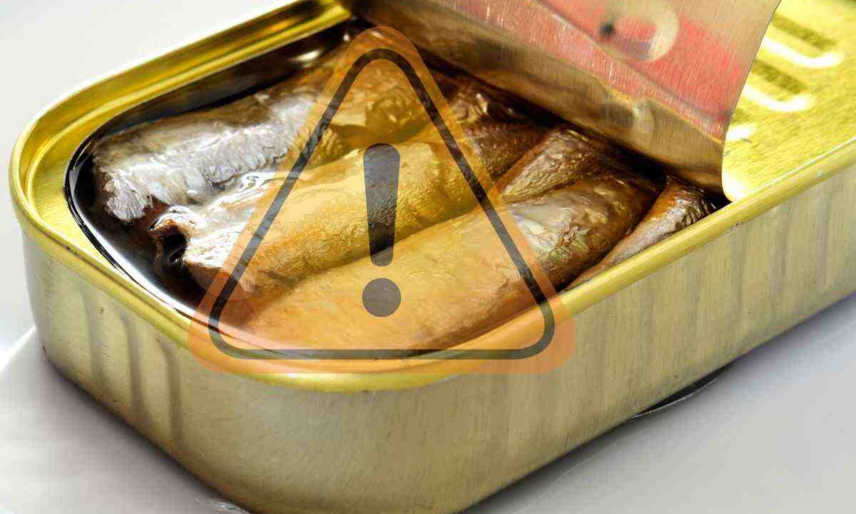 Sardine richiamate per istamina,