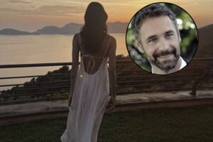 L'attrice e modella spagnola, nota per il suo legame con Raoul Bova, è stata immortalata mentre balla la tradizionale pizzica a piedi scalzi