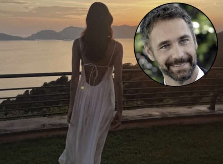 L'attrice e modella spagnola, nota per il suo legame con Raoul Bova, è stata immortalata mentre balla la tradizionale pizzica a piedi scalzi