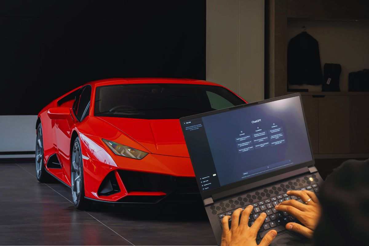 lamborghini ritrovata con chat gpt