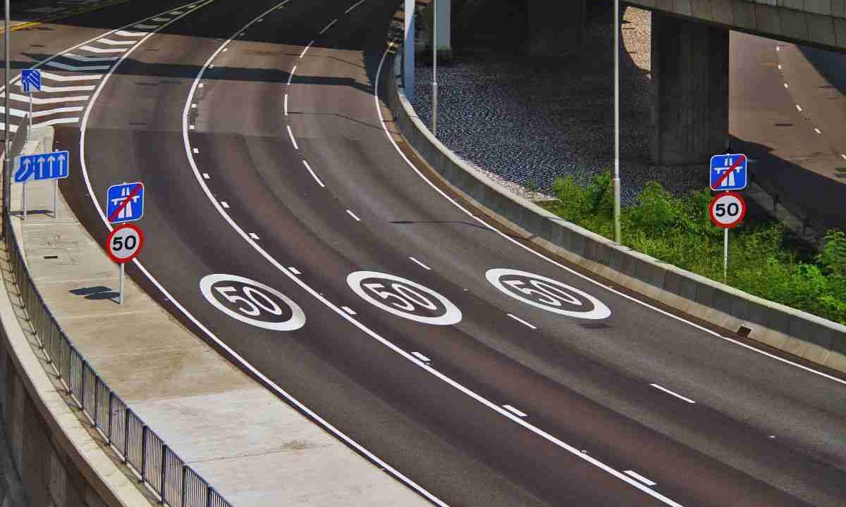 limite di velocità in autostrada