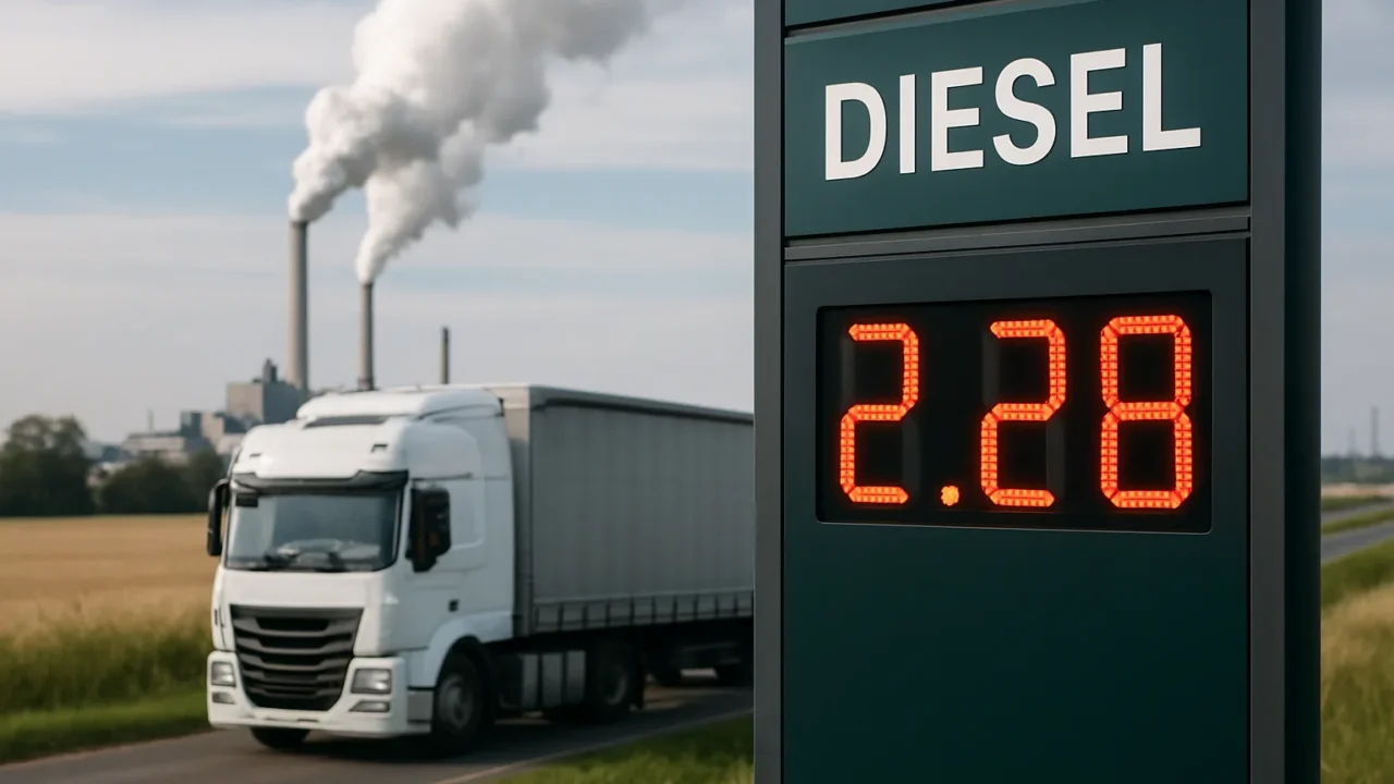 ETS2, dal 2028 il diesel rischia di aumentare fino a 40 centesimi: cosa cambia per autotrasportatori e automobilisti