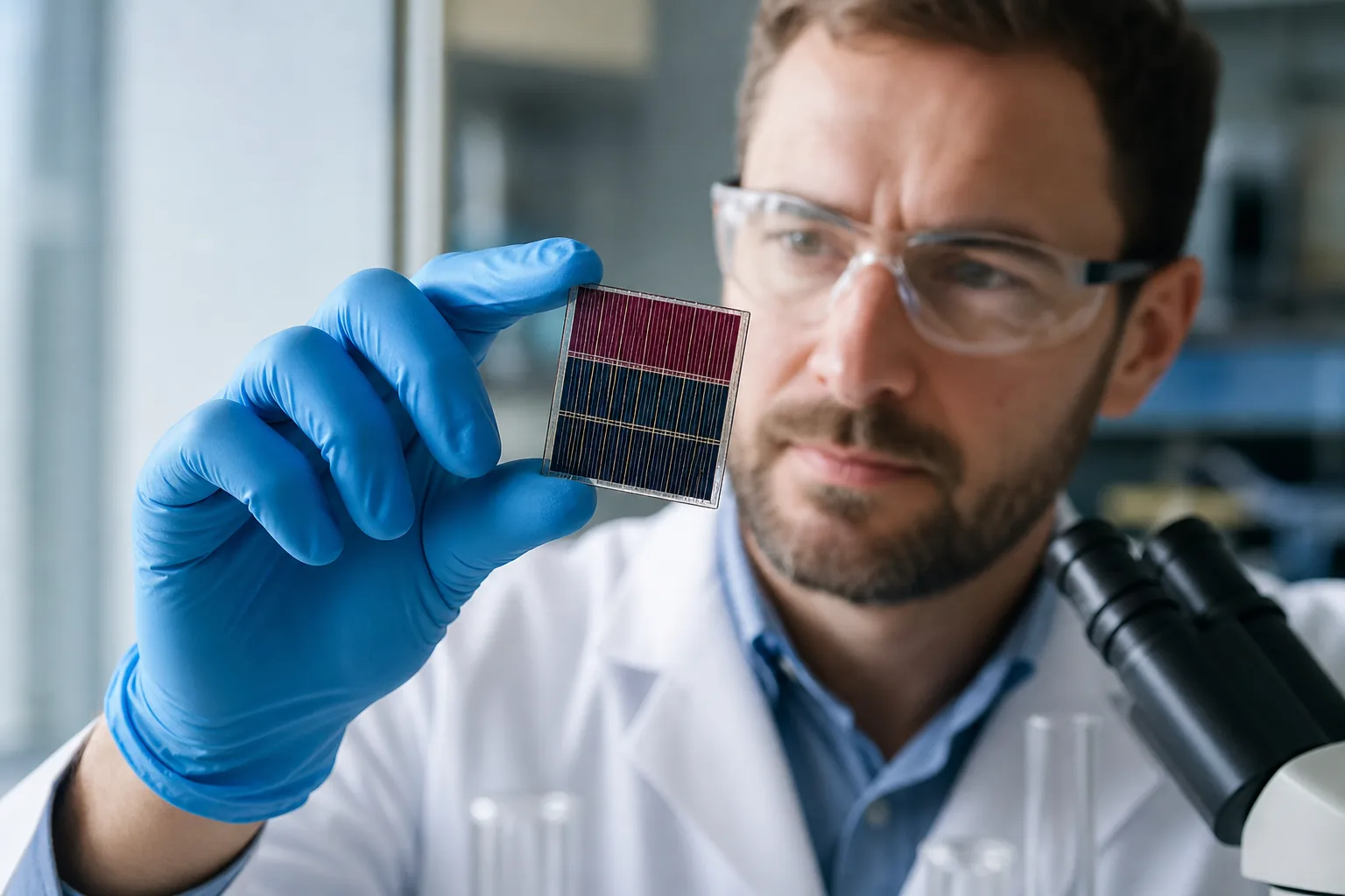 Celle solari tandem perovskite-silicio raggiungono il 35,5% di efficienza: nuovo record mondiale